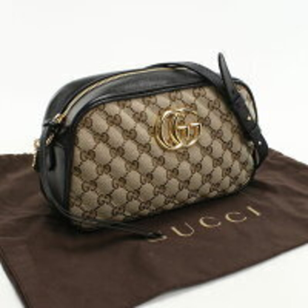 Gucci GG Marmont Camera Bag Beige